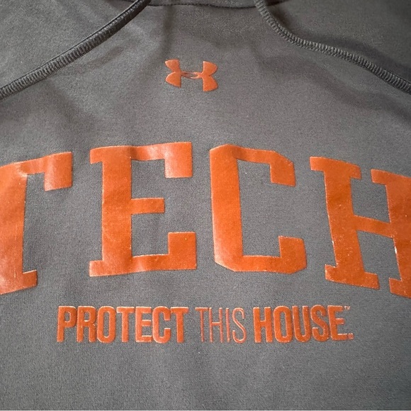 Virginia Tech Under Armour Hoodie Men Size Large - Picture 4 of 5